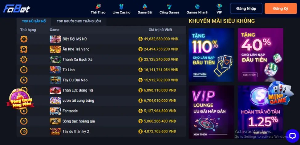 Hoàn trả tiền cược tg88ok